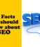 10 Facts you should know about SEO